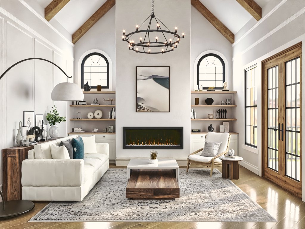 Interior - Family Room 2 for European House Plan #54-718 - 5 bed, 5.5 bath