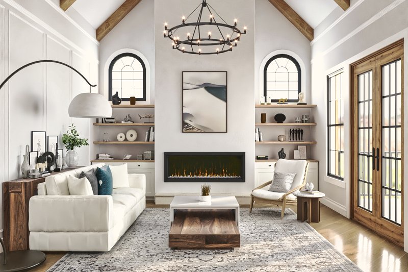 Dream House Plan - Interior - Family Room 2 for European House Plan #54-718 - 5 bed, 5.5 bath