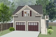 Southern Style House Plan - 1 Beds 1 Baths 1045 Sq/Ft Plan #79-252 