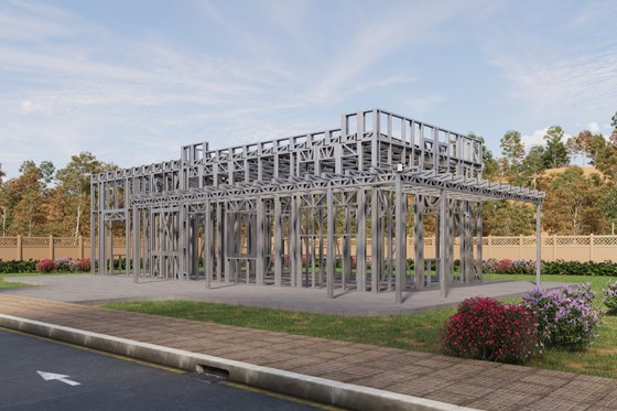 Exterior - Other Elevation 4 for Adobe / Southwestern House Plan #1106-44 - 2 bed, 2 bath