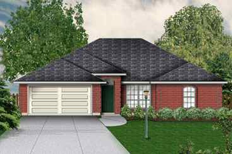 House Plan Design - Traditional Exterior - Front Elevation Plan #84-120