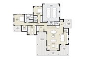 Modern Style House Plan - 4 Beds 3.5 Baths 2732 Sq/Ft Plan #924-23 