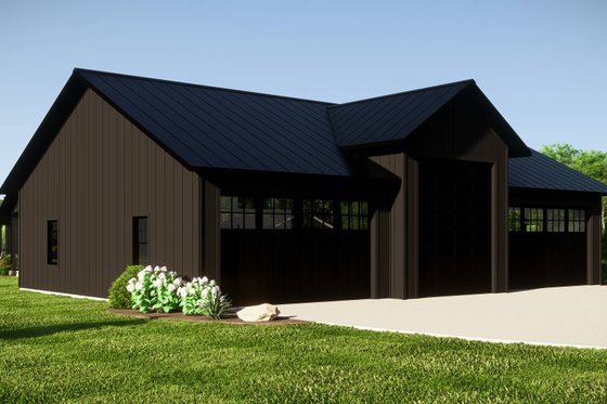 Exterior - Other Elevation 1 for Barndominium House Plan #1064-288 - 2 bed, 2.5 bath