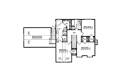Southern Style House Plan - 3 Beds 2 Baths 2074 Sq/Ft Plan #42-394 