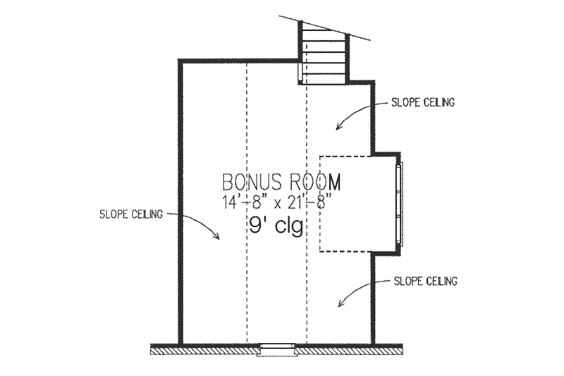 Home Plan - Floor Plan - Other Floor for European House Plan #410-350 - 3 bed, 2.5 bath