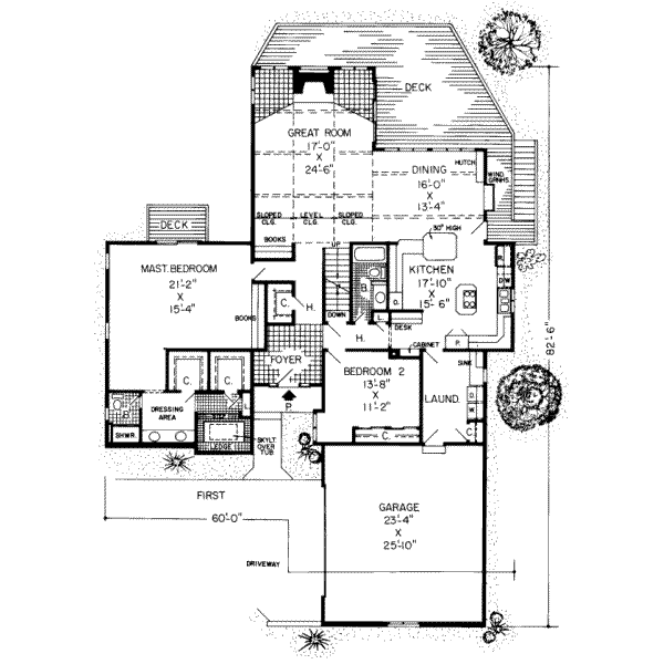Floor Plan - Main Floor Plan #312-416
