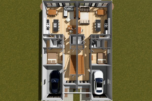 House Blueprint - Cottage Floor Plan - Main Floor Plan #513-2295