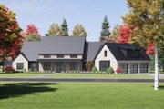 European Style House Plan - 4 Beds 4.5 Baths 3817 Sq/Ft Plan #1096-22 