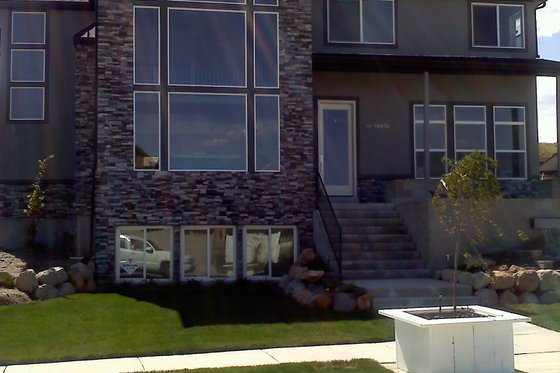 Exterior - Front Elevation 6 for Contemporary House Plan #1060-142 - 3 bed, 2.5 bath