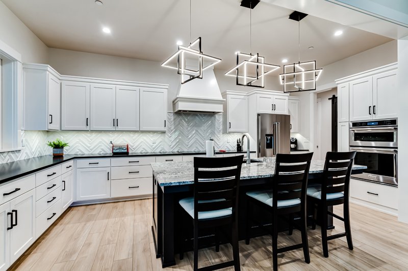 Home Plan - Interior - Kitchen 2 for Craftsman House Plan #124-1256 - 2 bed, 2 bath