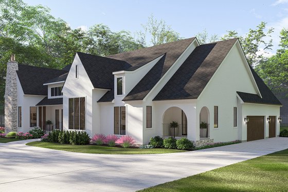 Exterior - Other Elevation 5 for Cottage House Plan #455-678 - 3 bed, 2.5 bath