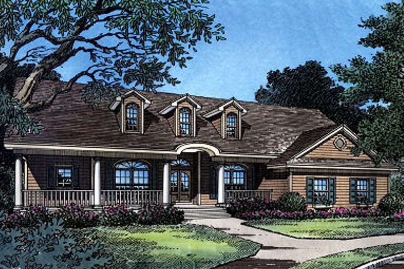 Ranch Style House Plan - 3 Beds 2 Baths 2127 Sq/Ft Plan #417-188