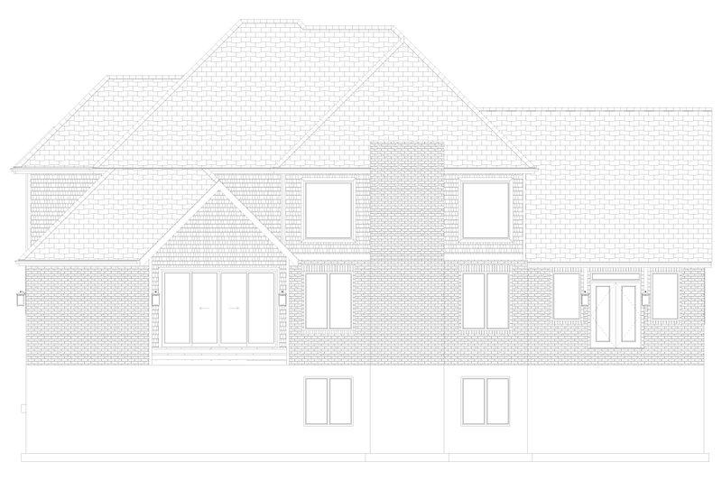 Home Plan - Exterior - Rear Elevation 2 for Traditional House Plan #1060-269 - 3 bed, 2.5 bath