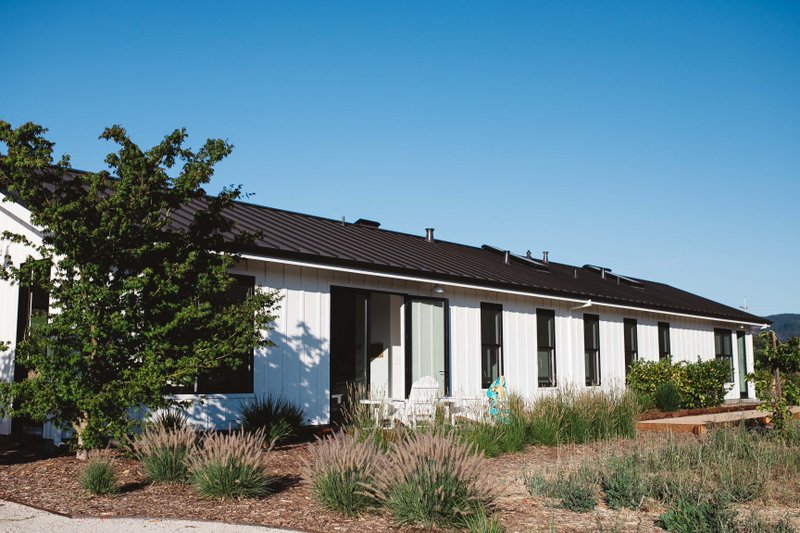 House Blueprint - Exterior - Rear Elevation 3 for Ranch House Plan #888-16 - 2 bed, 2 bath