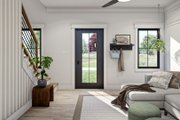 Modern Style House Plan - 3 Beds 1.5 Baths 1277 Sq/Ft Plan #455-498 