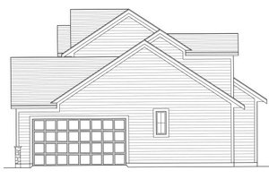 Exterior - Other Elevation 1 for Country House Plan #46-519 - 3 bed, 2.5 bath