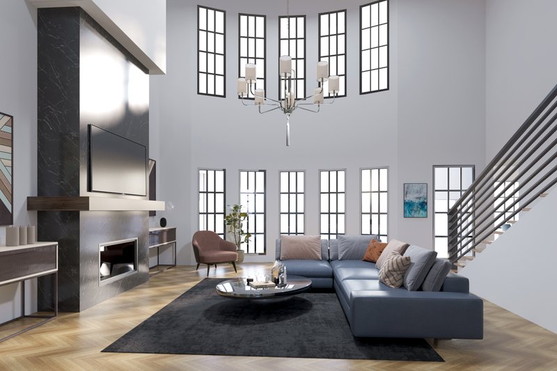 Home Plan - Interior - Other for European House Plan #54-439 - 4 bed, 4.5 bath