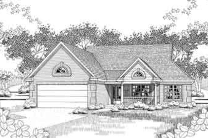 Home Plan - Traditional Exterior - Front Elevation Plan #120-143
