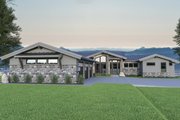 Contemporary Style House Plan - 3 Beds 2.5 Baths 3617 Sq/Ft Plan #1070-88 
