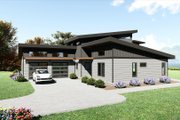 Contemporary Style House Plan - 3 Beds 2 Baths 2457 Sq/Ft Plan #932-1053 
