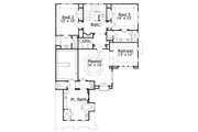 Traditional Style House Plan - 3 Beds 3.5 Baths 3742 Sq/Ft Plan #411-871 