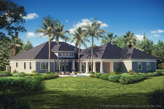 Exterior - Other Elevation 1 for Bungalow House Plan #930-19 - 3 bed, 3.5 bath