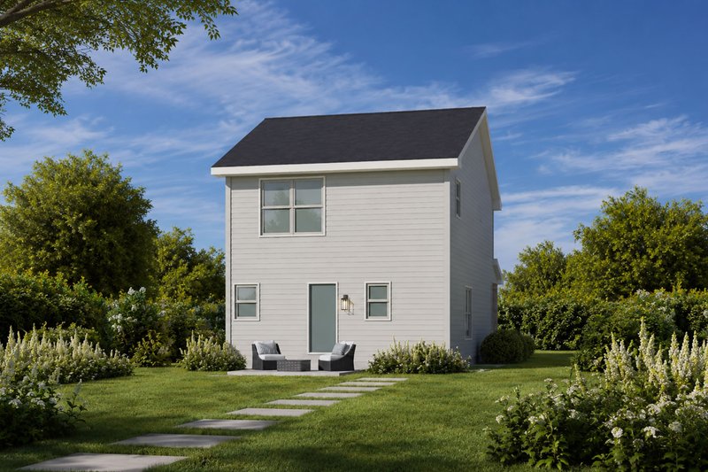 Architectural House Design - Exterior - Rear Elevation for Farmhouse House Plan #20-2626 - 3 bed, 2.5 bath