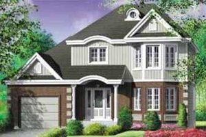 Traditional Exterior - Front Elevation Plan #25-229