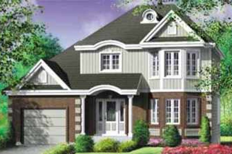 Traditional Style House Plan - 3 Beds 1.5 Baths 1529 Sq/Ft Plan #25-229