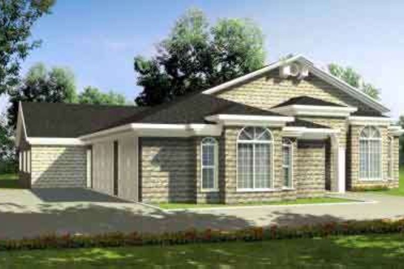 Dream House Plan - Traditional Exterior - Front Elevation Plan #1-713