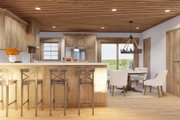 Cabin Style House Plan - 3 Beds 2.5 Baths 1660 Sq/Ft Plan #923-352 