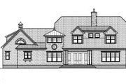 Traditional Style House Plan - 4 Beds 5 Baths 4388 Sq/Ft Plan #413-830 
