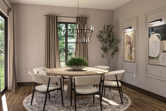 Interior - Dining Room 1 for Modern House Plan #455-372 - 3 bed, 2.5 bath