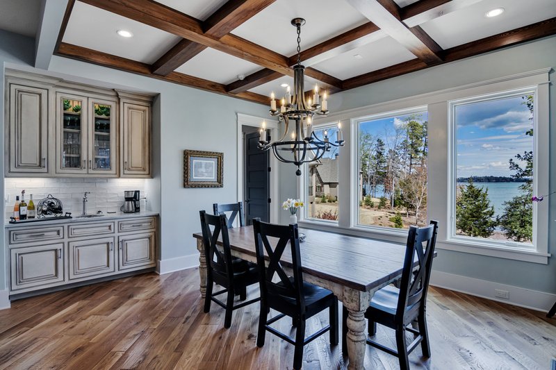 House Plan Design - Interior - Dining Room for Craftsman House Plan #54-438 - 4 bed, 3.5 bath