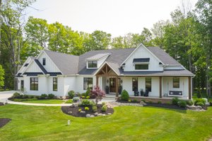 Architectural House Design - Exterior - Front Elevation for Craftsman House Plan #1089-35 - 3 bed, 2.5 bath