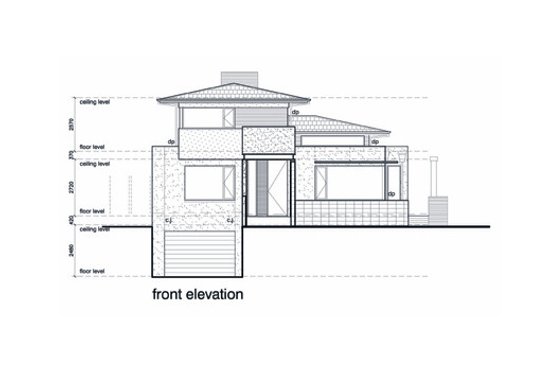 Exterior - Other Elevation for Modern House Plan #496-15 - 4 bed, 3.5 bath