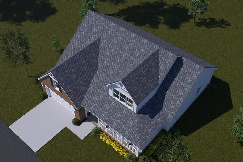Dream House Plan - Exterior - Other Elevation 9 for Farmhouse House Plan #513-2482 - 3 bed, 2.5 bath