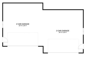 Floor Plan - Main Floor for Traditional House Plan #1060-127, 0 bath