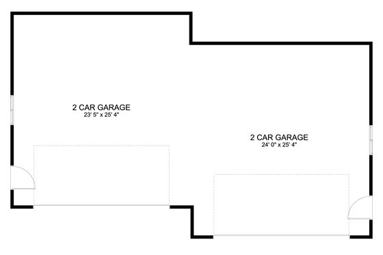 Floor Plan - Main Floor for Traditional House Plan #1060-127, 0 bath