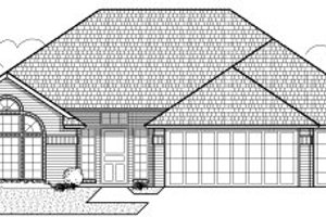 Traditional Exterior - Front Elevation Plan #65-217