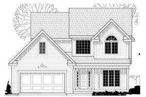 Traditional Exterior - Front Elevation Plan #67-868