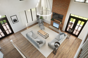 Barndominium Style House Plan - 4 Beds 3.5 Baths 3379 Sq/Ft Plan #48-1204 