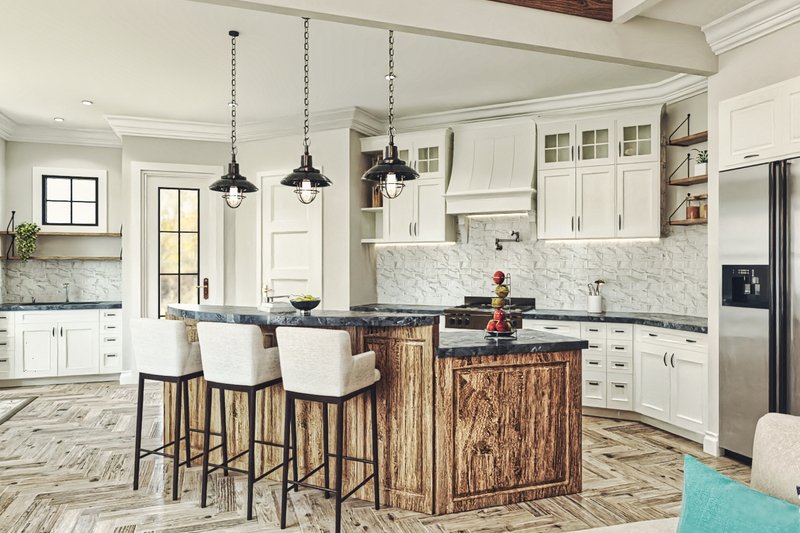 Home Plan - Interior - Kitchen for Craftsman House Plan #54-709 - 3 bed, 3 bath