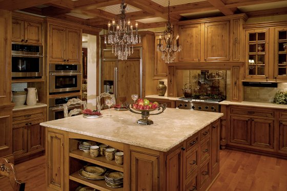 Kitchen in a Victorian Style home