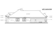 European Style House Plan - 4 Beds 3 Baths 2679 Sq/Ft Plan #20-981 Exterior 