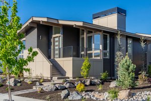 Modern Exterior - Front Elevation Plan #895-110