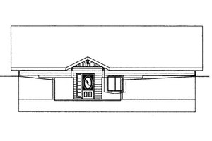 Bungalow Exterior - Front Elevation Plan #117-622