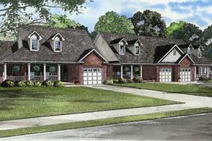 Traditional Exterior - Front Elevation Plan #17-573