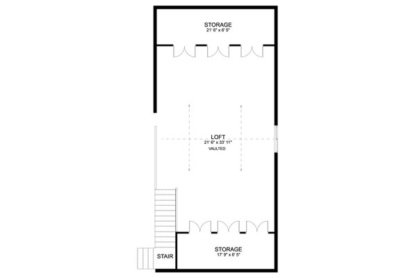 House Blueprint - Farmhouse Floor Plan - Upper Floor Plan #1060-471