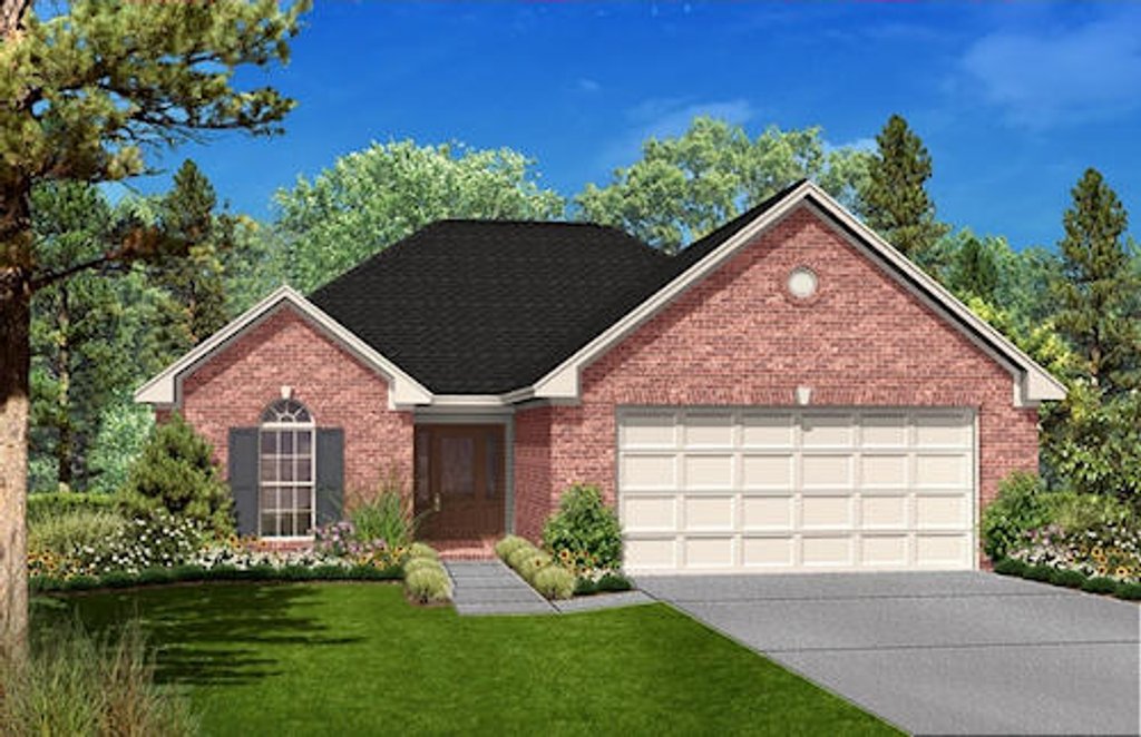 Traditional Style House Plan 3 Beds 2 Baths 1700 Sq Ft 